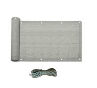 Rebecca Mobili Telo Frangivista, Paravento Balcone Hdpe, Grigio, Ombreggiante Privacy - Misure: 0,75 x 6 mt (HxL) - Art. RE6545