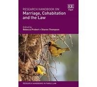 Rebecca Probert Research Handbook on Marriage, Cohabitation a (Copertina rigida)