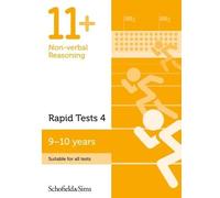 Rebecca Schofield 11+ Non-verbal Reasoning Rapid Tests Book 4: Year (Tascabile)