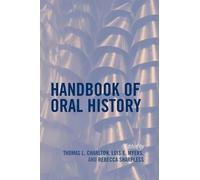 Rebecca Sharpless Handbook of Oral History (Tascabile)