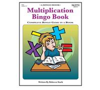 Rebecca Stark Multiplication Bingo Book (Tascabile) Bingo Bopoks
