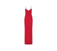 Rebecca Vallance - Abito Prezioso con Fiocco e Cut-out - - Dresses - Donna - Rosso - S