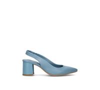 REBECCA VAN DIK Decollete donna azzurra in pelle 38