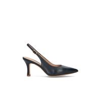 REBECCA VAN DIK Slingback donna blu in pelle 39