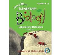 Rebecca W Kelle Focus On Elementary Biology Laboratory Notebook 3rd (Tascabile)
