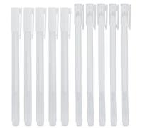 REBECCAHOWARD 10 pezzi penne gel bianche, penna gel bianca, penna bianca da disegno, punta della penna da 0.6 mm e 0.8 mm, per scrivere, pittura, biglietti, cartoncino, quaderni, album di ritagli