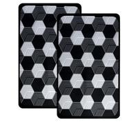 REBECCAHOWARD 2 pezzi Tappetino Assorbente Cucina,50 x 30cm Tappetino Scolapiatti Assorbente per il Bancone Della Cucina,Macchina per il Caffè