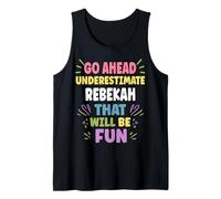 Rebekah Personalized Women's Gift Custom Rebekah Canotta
