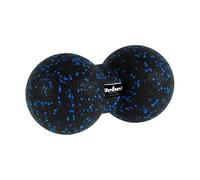 Rebel ACTIVE Duoball, palla da massaggio doppia da 12 cm, colore nero e blu, materiale EPP