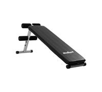 REBEL ACTIVE RBA-2004 - Panca obliqua per esercizi addominali, colore: Nero