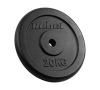 Rebel Carico in ghisa 20 kg Foro 31 mm Piatto Classico RBA-2131