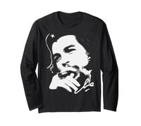 Rebel Cuban Guerrilla Revolution Vintage Che Guevara Maglia a Manica