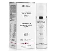 Rebel DERMOPEEL SHIELD | Crema Viso Antietà Protezione Solare Ultra | SPF 50+ |
