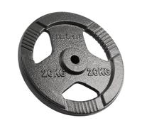 Rebel Disco di carico in ghisa 20 kg foro 31 mm con maniglie RBA-2137