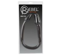 Doppio Plug Anale a Cono Rebel - Dildo Anale Nero