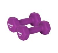 Rebel Electro Manubrio HEX in ghisa in neoprene, 2 x 2,5 kg