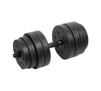 Rebel Electro Set di manubri bituminosi regolabili da 20 kg