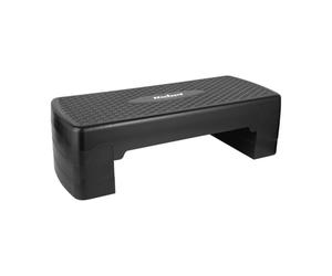 Rebel Electro Step per Aerobica Fitness 3 Livelli 68cm Stepper Scala Nero