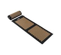 Rebel Electro Tappetino per la salute con punte per digitopressione con cuscino 130 x 50 cm XXL punte dorate RBA-6003-GL