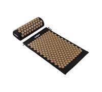 Rebel Electro Tappetino per la salute con punte per digitopressione con cuscino 72 x 42 cm punte dorate RBA-6002-GL