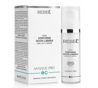 Rebel EYE and LIP | Siero Contorno Occhi e Labbra Antietà | Illuminante, Idratante, Liftante | Specifico per Borse e Occhiaie | Con Argirelina ad Effetto BotoLike | 99% origine naturale | 30 ml Airles