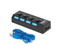 Rebel HUB USB 3.0 4 porte 5 Gbps Plug&Play Rebel