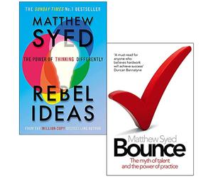 Rebel Ideas & Bounce di Matthew Syed Set di 2 libri da collezione