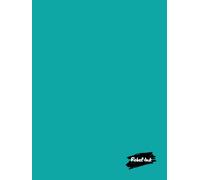 Rebel Ink: Blank Hardcover Journal Notebook For Women, Men & Anyone Who Loves To Write In Style: 8.25 x 11 Inches | Unlined White Paper | 222 Pages ... Your Next Bestseller | Spring Teal Cover