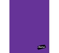 Rebel Ink: College Ruled Hardcover Journal Notebook For Women, Men & Anyone Who Loves To Write In Style: 8.25 x 11 Inches | Lined White Paper | 222 ... Your Next Bestseller | Rebecca Purple Cover