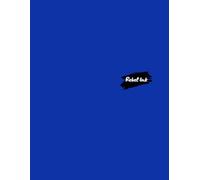 Rebel Ink: Unruled Notebook: 8 1/2 x 11 Inches | White Paper | 222 Unlined Blank Pages of Creative Freedom | Egyptian Blue Cover