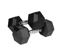 Rebel - Manubri in ghisa gommata HEX 2 x 10 kg RBA-2325-10