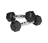 Rebel - Manubrio in ghisa HEX gommato, 2 x 2 kg, RBA-2325-02