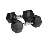 Rebel - Manubrio in ghisa HEX gommato 2 x 6 kg RBA-2325-06