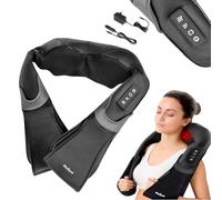 Rebel Massaggiatore Collo Schiena e Collo Massaggio Shiatsu 8 Teste Funzione di Riscaldamento RBA-6009