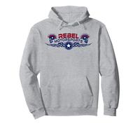 Rebel Motorsports Texas Mohawk Felpa con Cappuccio