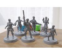Rebel Pilots - Star Wars Legion 35mm Proxy Miniatura Per Tabletop RPG