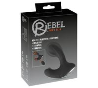 Rebel Rc Butt Plug 3 Functions Anal Vibrator Nero