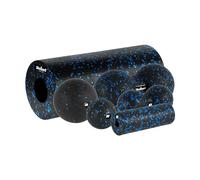Rebel Rullo Massaggiatore Mini Roller, 2 Palline, 2 Duoball-e, Colore Nero e Blu, Materiale EPP RBA-3054-S6