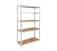 Rebel Scaffale per stoccaggio in metallo 205 x 120 x 45 argento RB-1253
