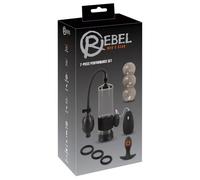 Rebel Set da 7 pezzi per prestazioni Nero/Trasparente One Size