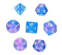 REBEL - Set di dadi RPG - Pietre di luna - Orchidea