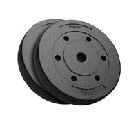 Rebel Set di pesi bituminosi 2 x 10 kg foro 31 mm RBA-2103