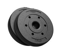 Rebel Set di pesi bituminosi 2 x 7,5 kg apertura olimpica 51 mm RBA-2139