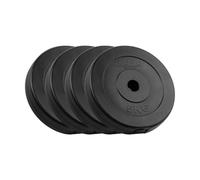 Rebel Set di pesi bituminosi 4 x 5 kg disco da 31 mm classico RBA-2116