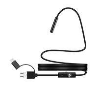 Rebel Telecamera di ispezione endoscopio HD 720p IP67 U| SB USB-C Micro USB 2 m LED per telefono e PC set di accessori
