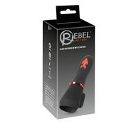 Rebel - vibratore glande ricaricabile doppio motore - nero
