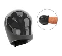 Rebel - vibratore impermeabile a ghianda (nero)