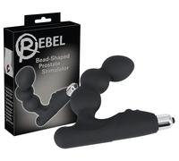 vibratore prostata maschile stimolatore prostatico in silicone nero stimolatore