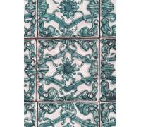 Rebel Walls Carta da parati Artisan Tiles - Brazilian Green