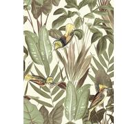 Rebel Walls Carta da parati Birds of Paradise - Bright Dawn
